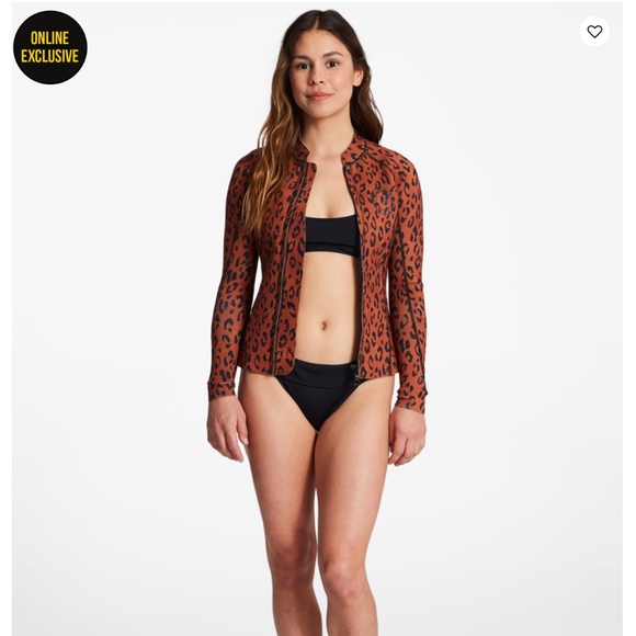 BILLABONG 1mm Peeky Womens Wetsuit Jacket - Picture 1 of 4